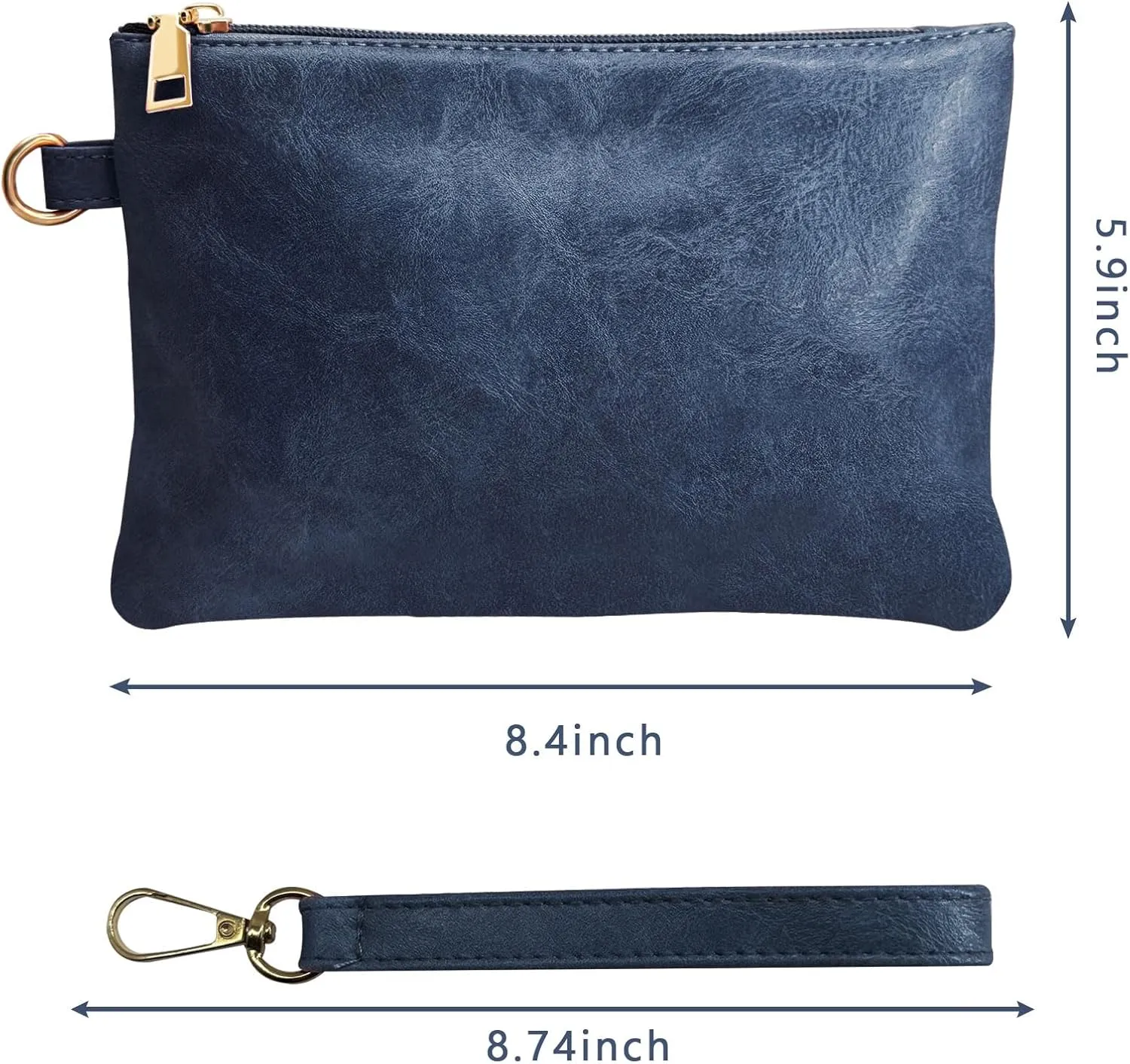 K.E.J. Women Wallet Wristlet Clutch Purses for Women Wristlet Handbags Small Wallet Purses Clutch Bag Ladies Christmas Gifts