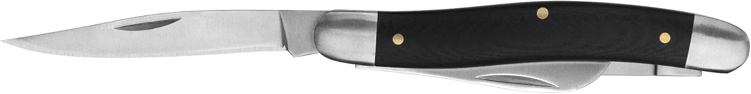Kershaw Classic Slipjoint Pocket Knives, G10 Handle with Old Time Wood Like Design, 1, 2, and 3 Blade Versions