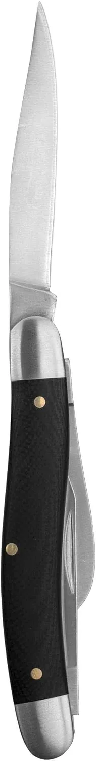 Kershaw Classic Slipjoint Pocket Knives, G10 Handle with Old Time Wood Like Design, 1, 2, and 3 Blade Versions