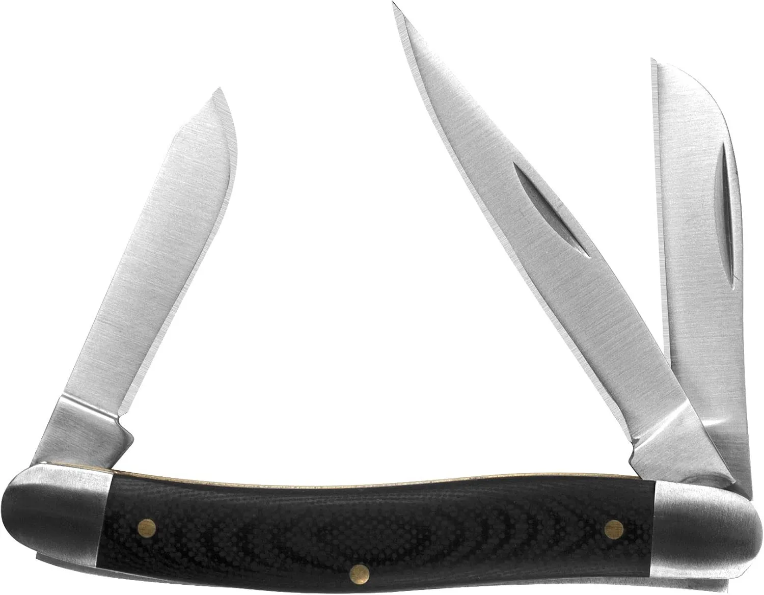Kershaw Classic Slipjoint Pocket Knives, G10 Handle with Old Time Wood Like Design, 1, 2, and 3 Blade Versions