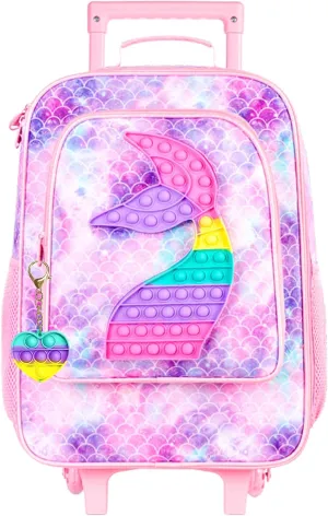 Kids Luggage for Boys and Girls, Toddler Rolling Travel Carry on Suitcase with Wheels…