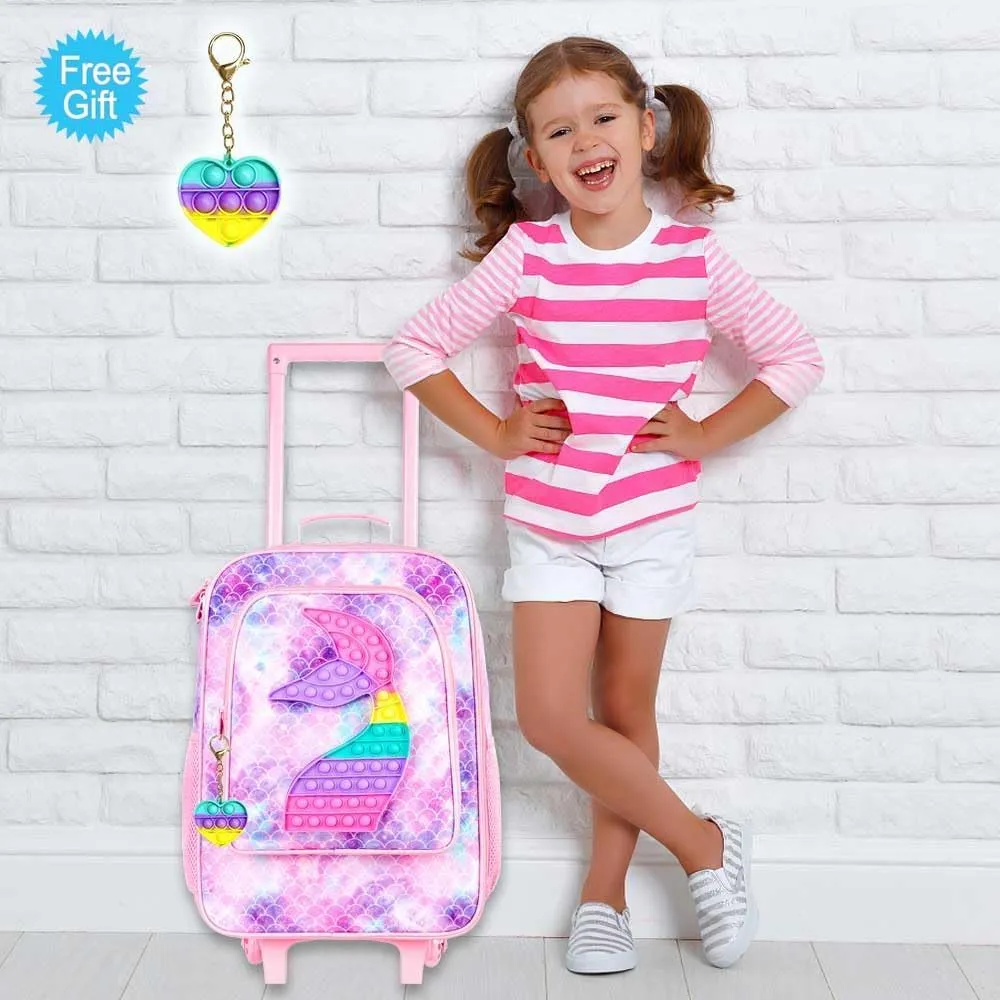 Kids Luggage for Boys and Girls, Toddler Rolling Travel Carry on Suitcase with Wheels…
