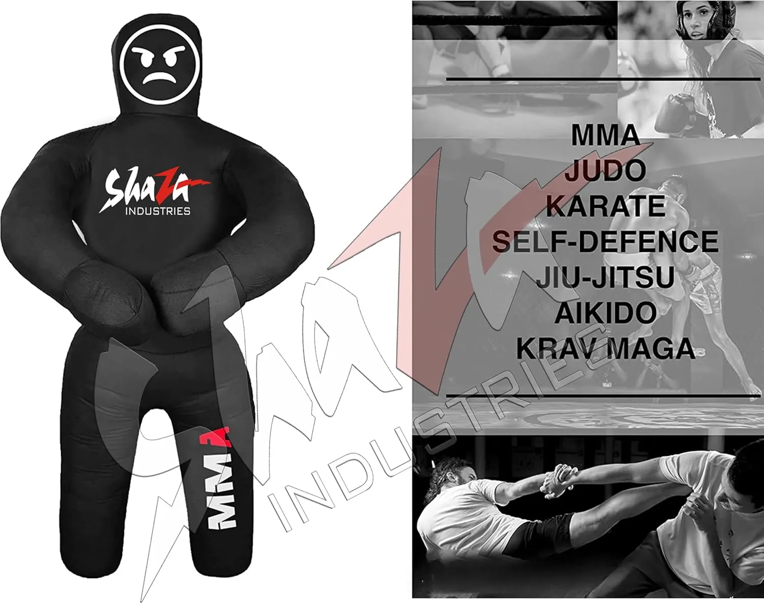 Kids MMA Throwing Grappling Dummy Bag Unfilled