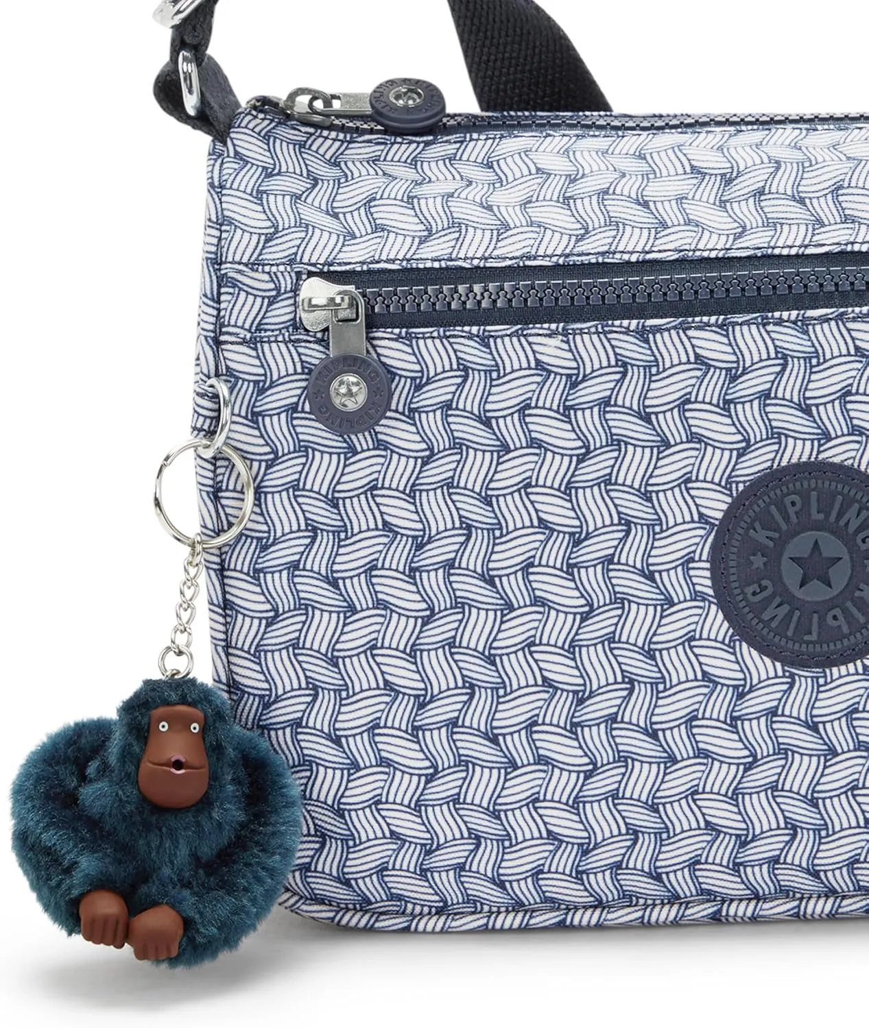 Kipling Women's Callie, Organize Accessories, Spacious Interior, Adjustable Shoulder Strap, Nylon Travel Bag