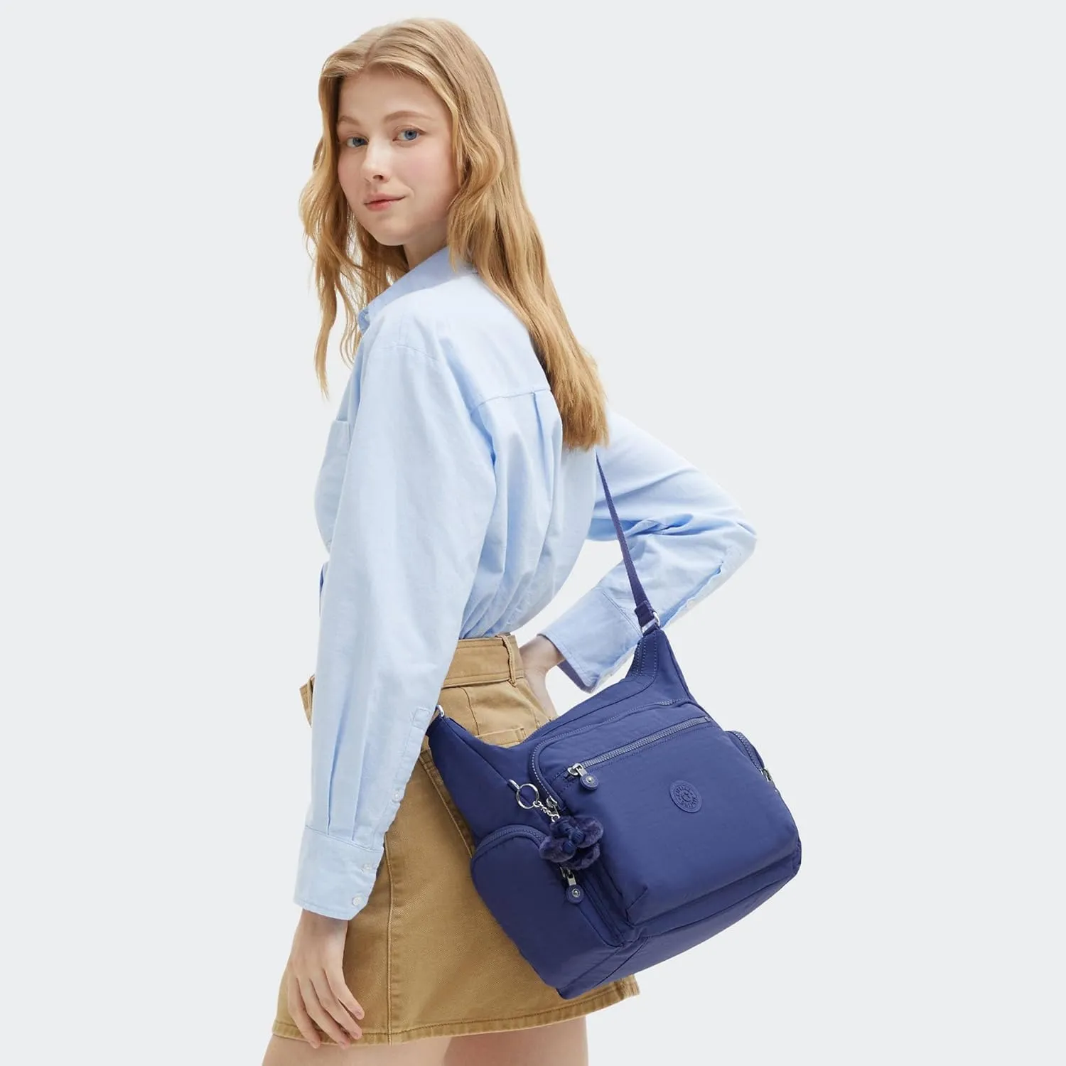 Kipling Women's Gabbie Crossbody, Lightweight Everyday Purse, Casual Shoulder Bag