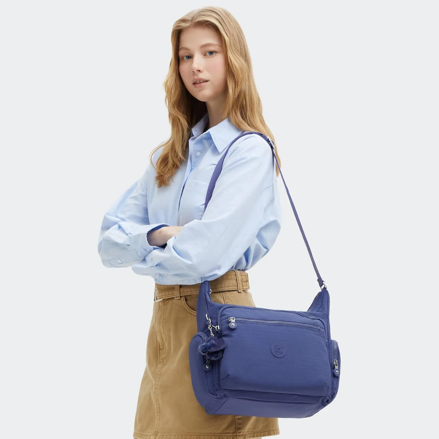 Kipling Women's Gabbie Crossbody, Lightweight Everyday Purse, Casual Shoulder Bag