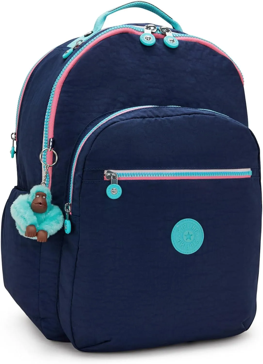 Kipling Women's Seoul Extra Large Bts 17" Laptop Backpack, Durable, Roomy with Padded Shoulder Straps, Built-In Protective Sleeve