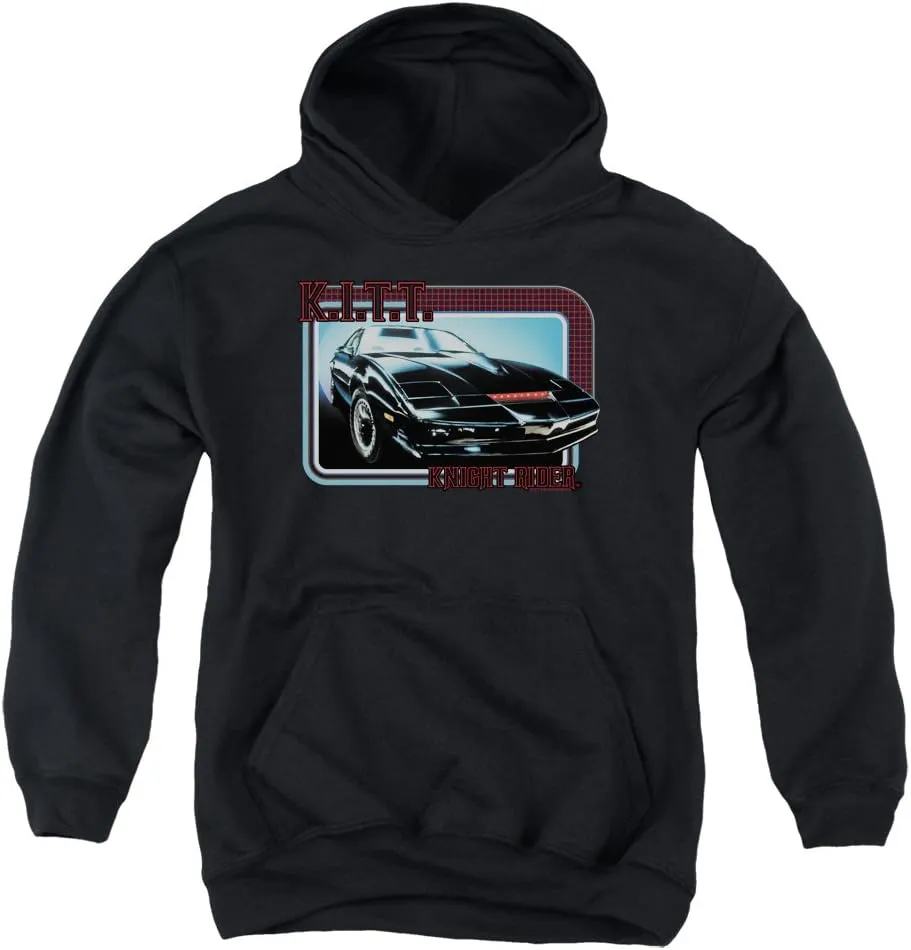 Knight Rider Kitt Unisex Youth Pull-Over Hoodie for Boys and Girls