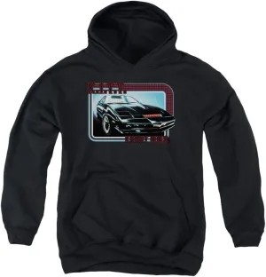 Knight Rider Kitt Unisex Youth Pull-Over Hoodie for Boys and Girls