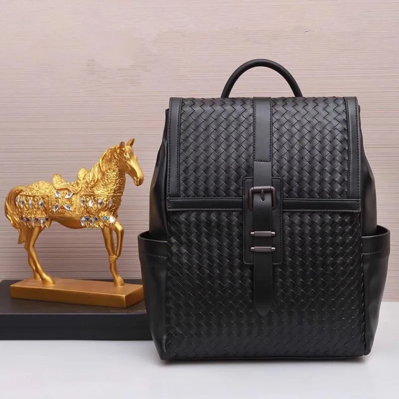 Knitting Kaisiludi Efficient Bag Men's Compliance-certified Leather