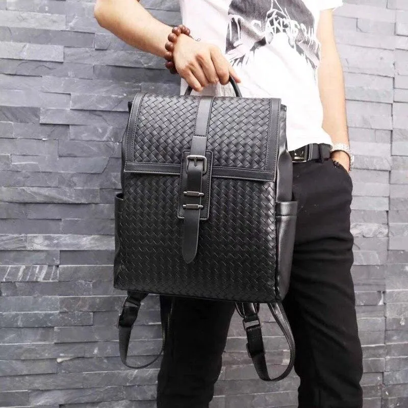 Knitting Kaisiludi Efficient Bag Men's Compliance-certified Leather