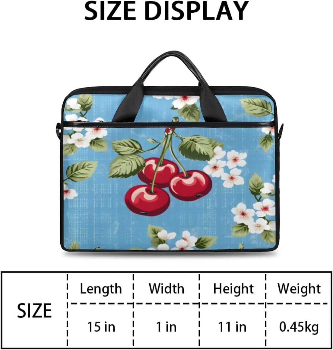 Laptop Bag Case Shoulder Messenger Carrying Bag 13 14 15 Inch Waterproof Computer Sleeve Cover