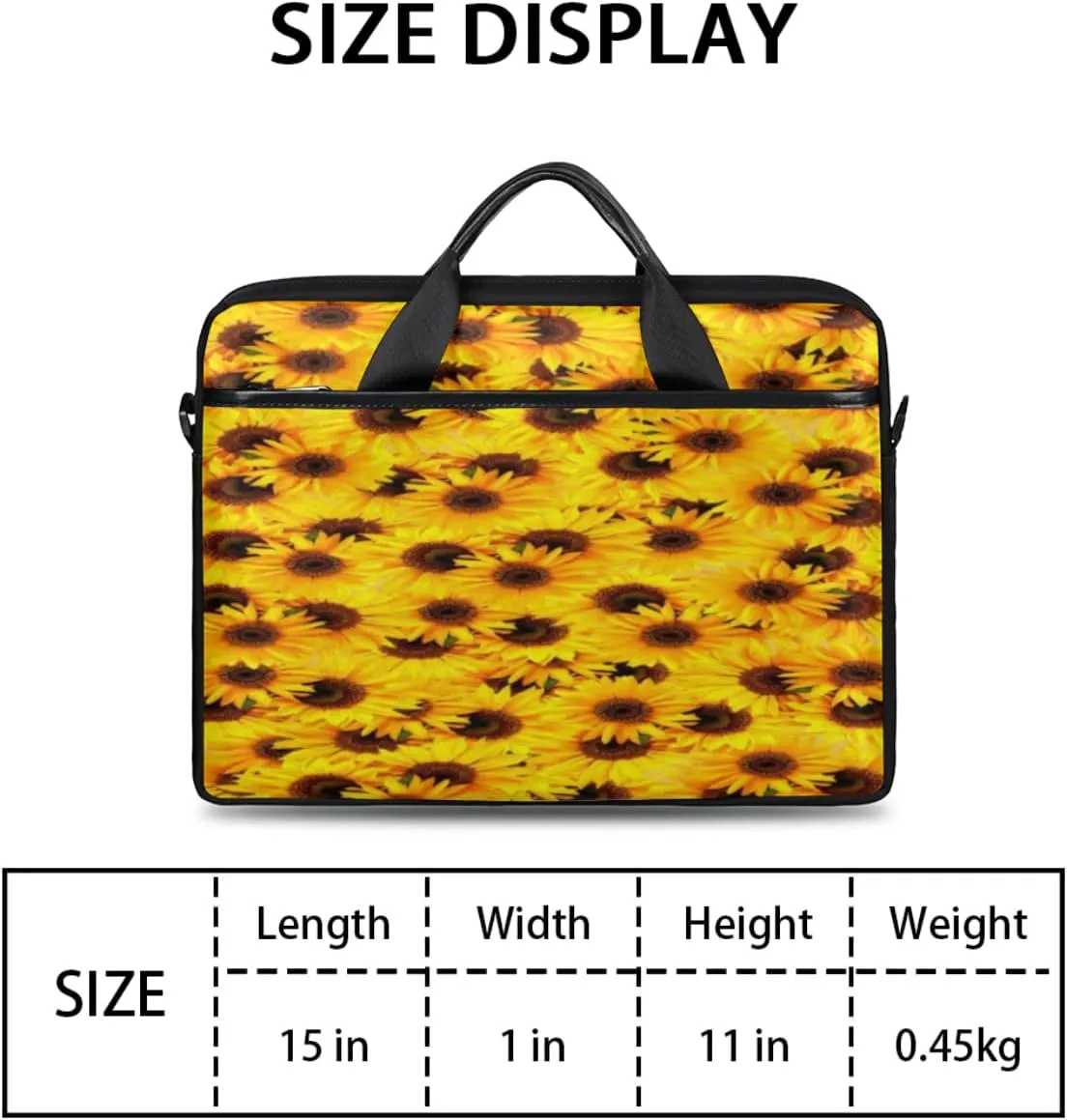 Laptop Bag Case Shoulder Messenger Carrying Bag 13 14 15 Inch Waterproof Computer Sleeve Cover
