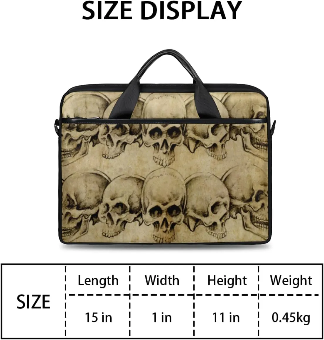 Laptop Bag Case Shoulder Messenger Carrying Bag 13 14 15 Inch Waterproof Computer Sleeve Cover