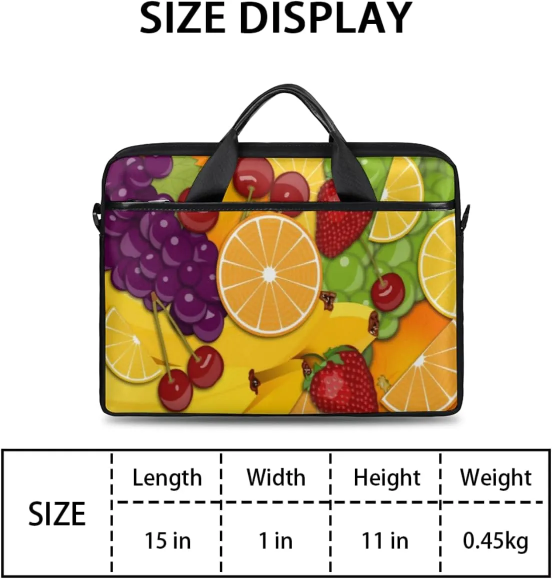Laptop Bag Case Shoulder Messenger Carrying Bag 13 14 15 Inch Waterproof Computer Sleeve Cover