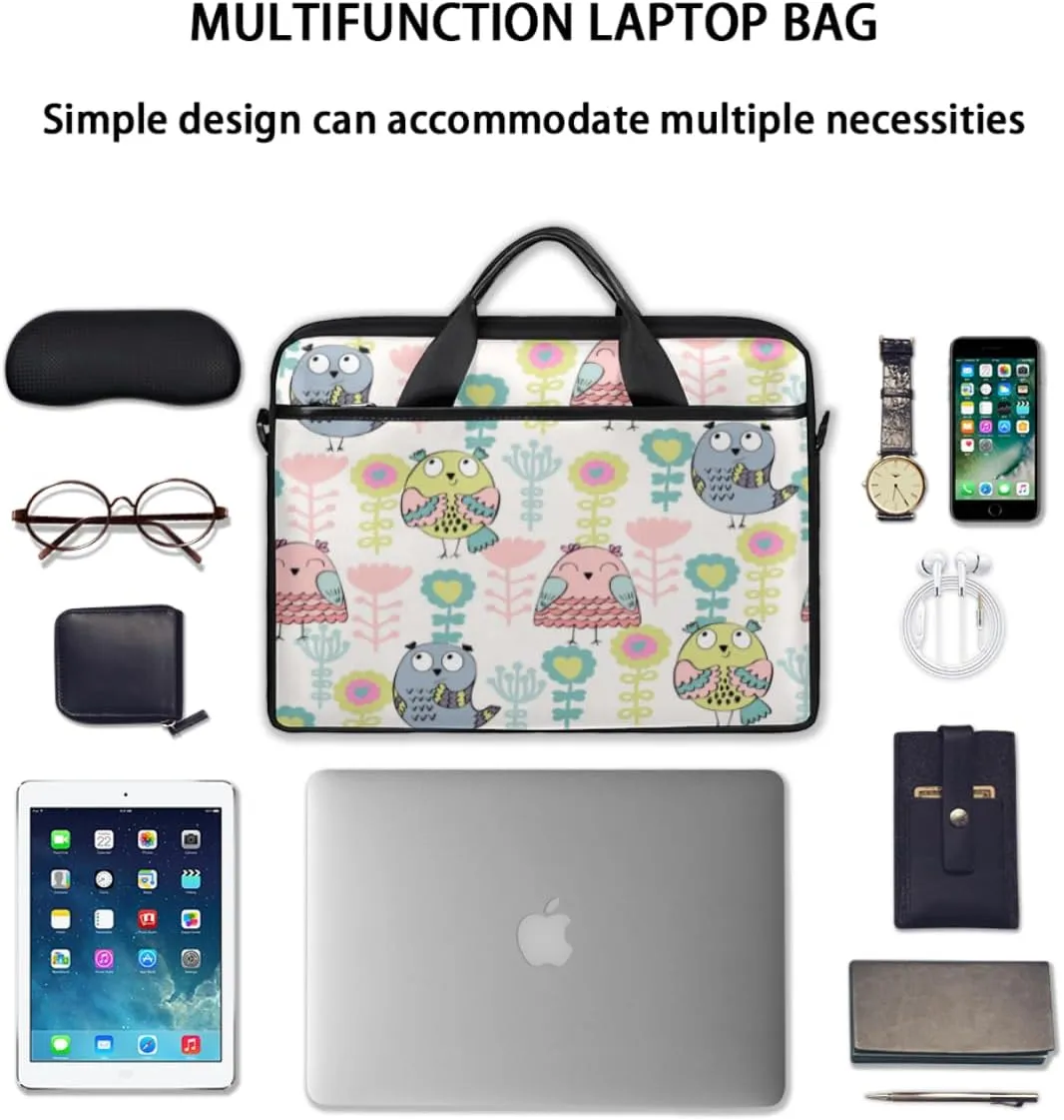 Laptop Bag Case Shoulder Messenger Carrying Bag 13 14 15 Inch Waterproof Computer Sleeve Cover