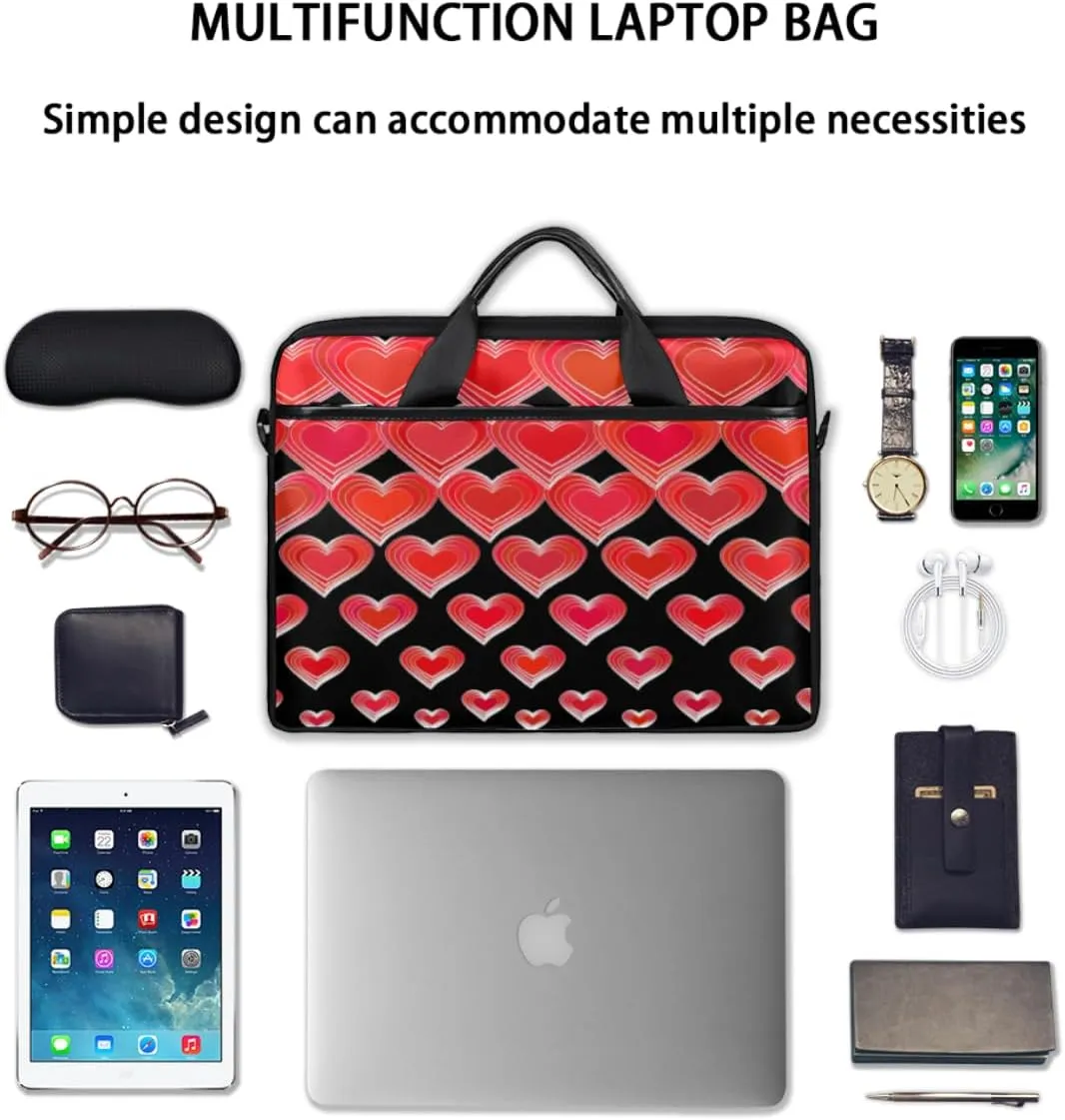 Laptop Bag Case Shoulder Messenger Carrying Bag 13 14 15 Inch Waterproof Computer Sleeve Cover