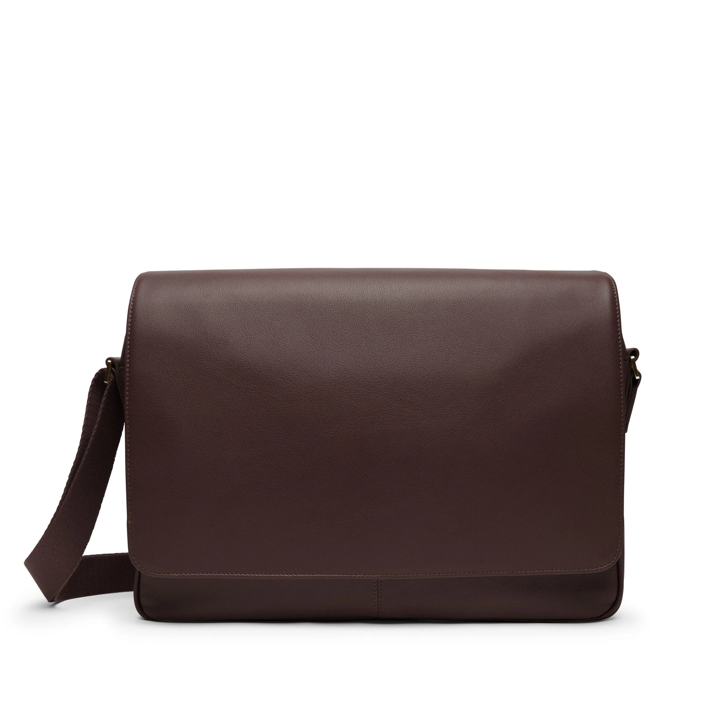 Laptop Messenger Bag Brown