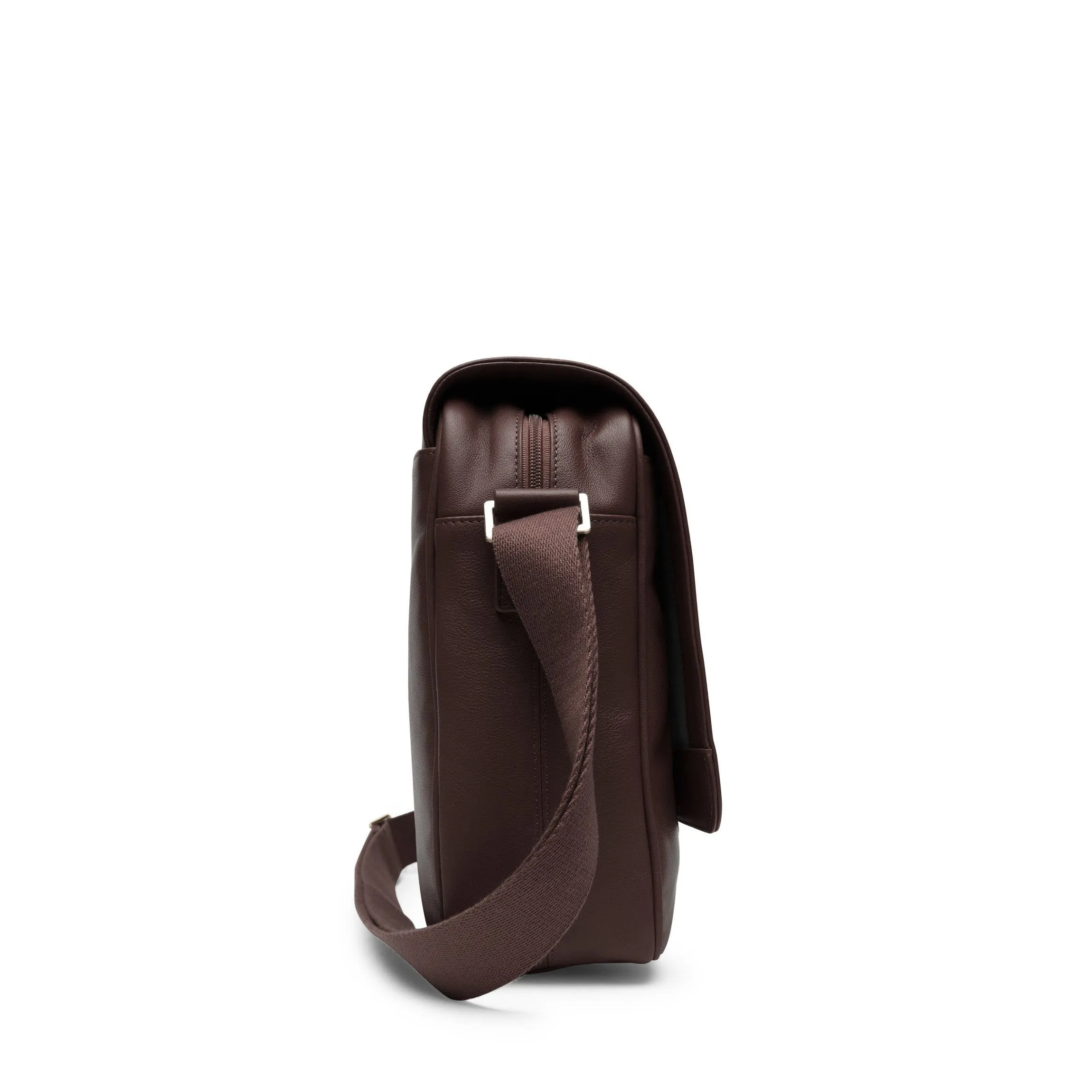 Laptop Messenger Bag Brown