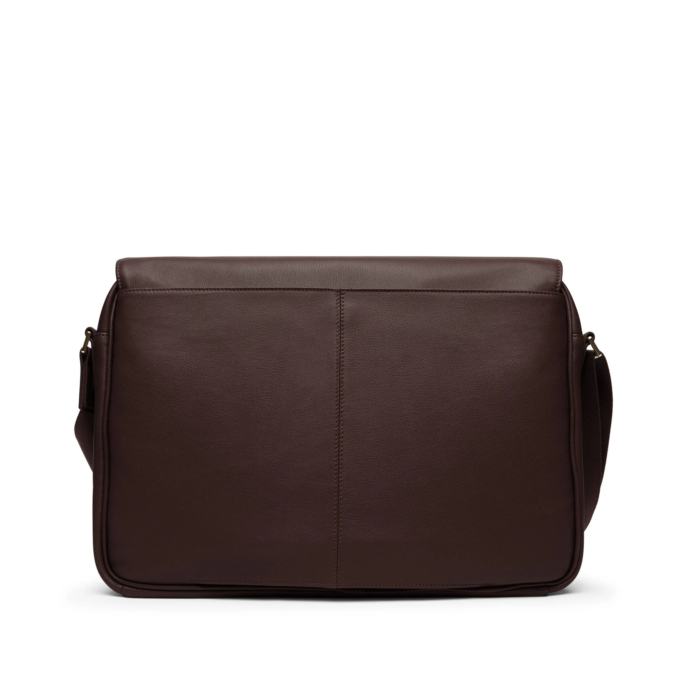 Laptop Messenger Bag Brown