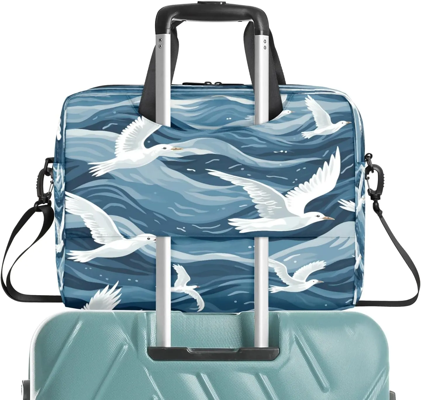 Laptop Shoulder Bag Compatible with Handle, Messenger Shoulder Case for Laptop or Tablet, Laptop Carrying Case
