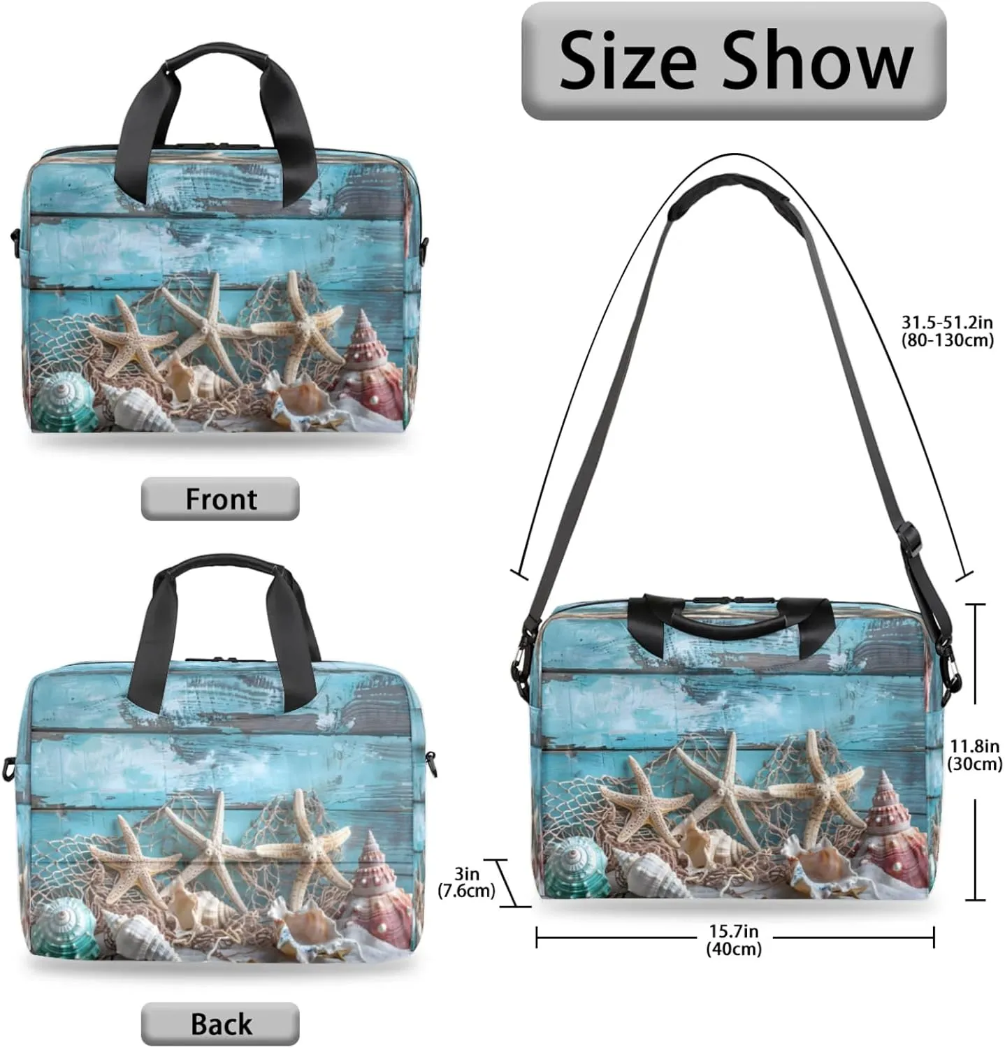 Laptop Shoulder Bag Compatible with Handle, Messenger Shoulder Case for Laptop or Tablet, Laptop Carrying Case