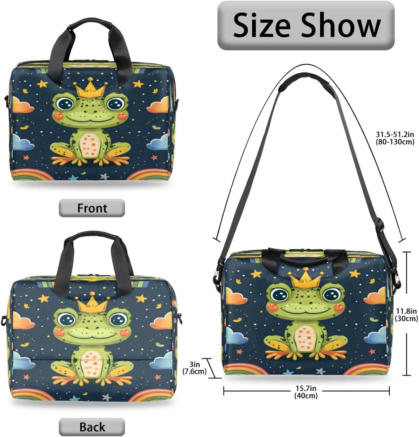 Laptop Shoulder Bag Compatible with Handle, Messenger Shoulder Case for Laptop or Tablet, Laptop Carrying Case