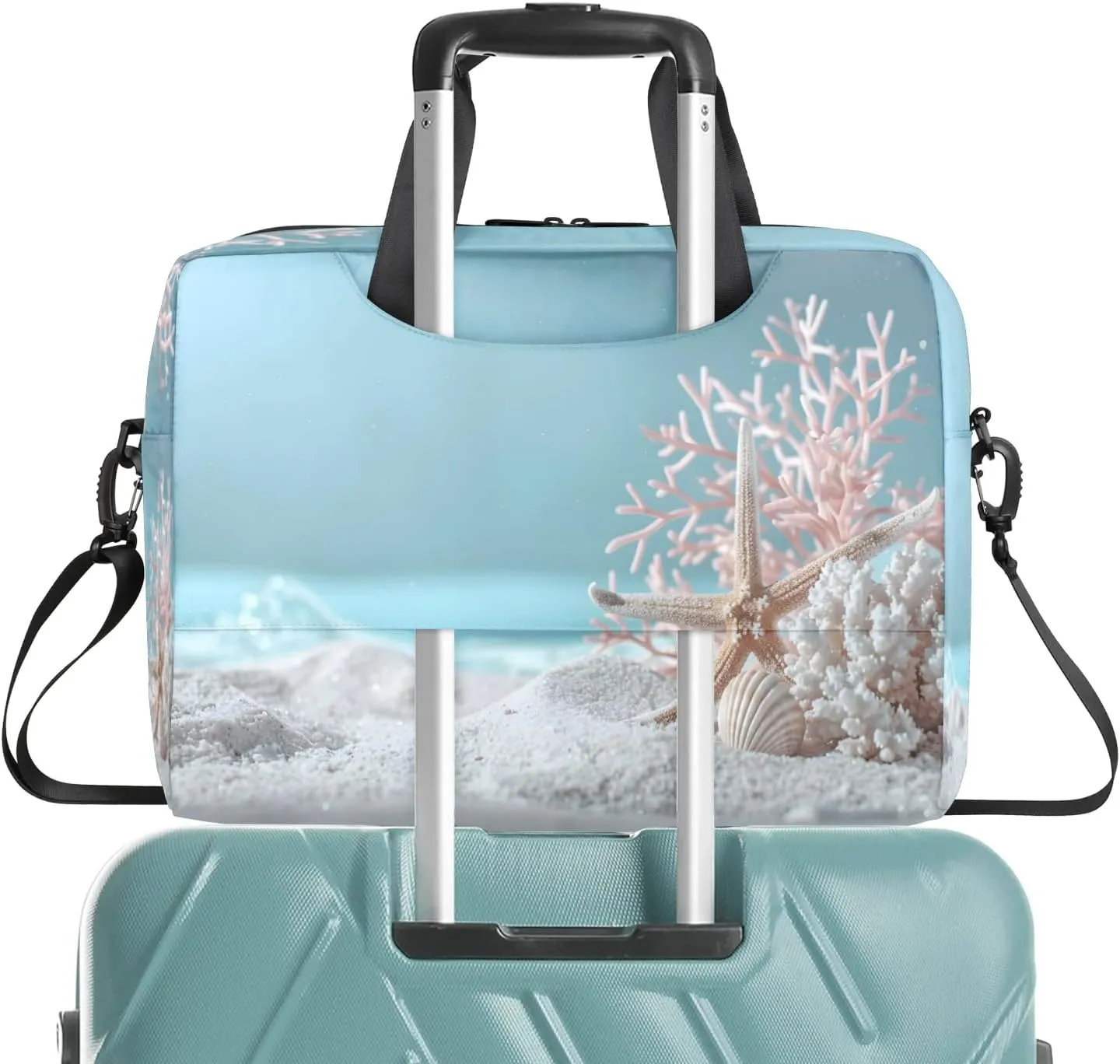 Laptop Shoulder Bag Compatible with Handle, Messenger Shoulder Case for Laptop or Tablet, Laptop Carrying Case