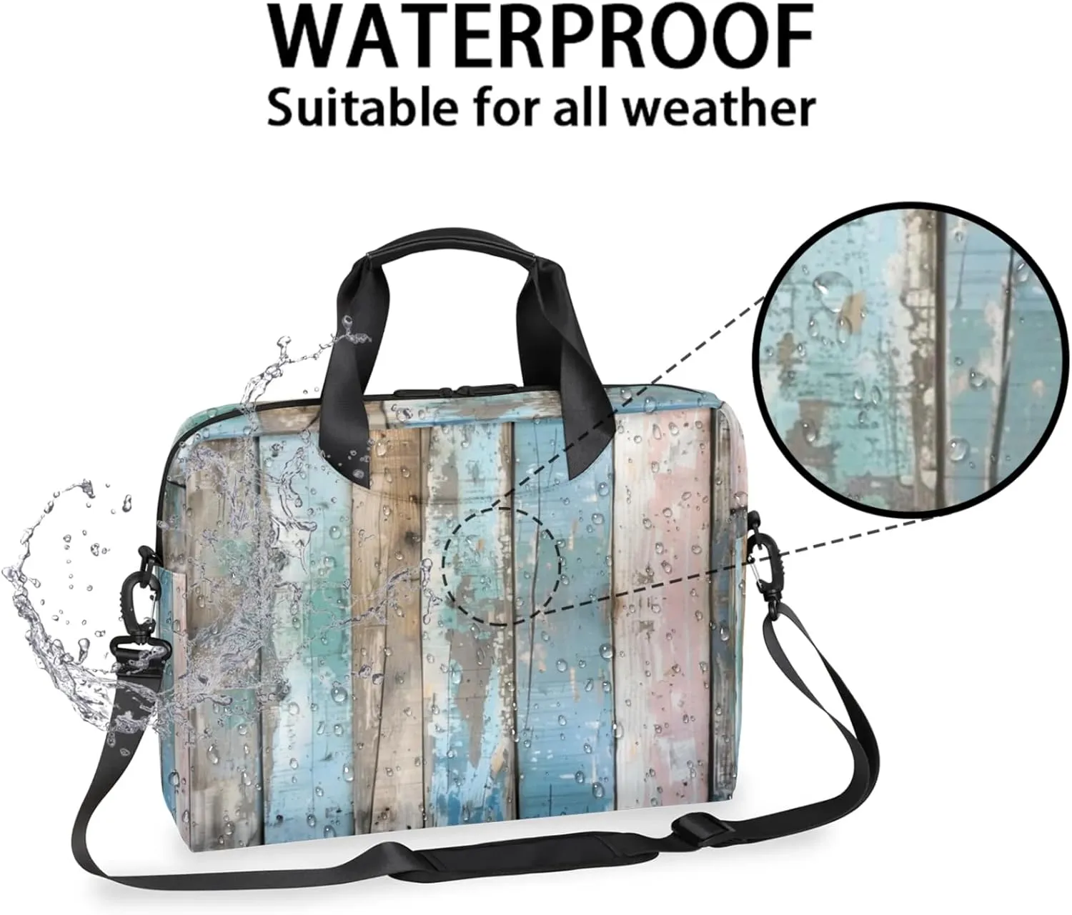 Laptop Shoulder Bag Compatible with Handle, Messenger Shoulder Case for Laptop or Tablet, Laptop Carrying Case