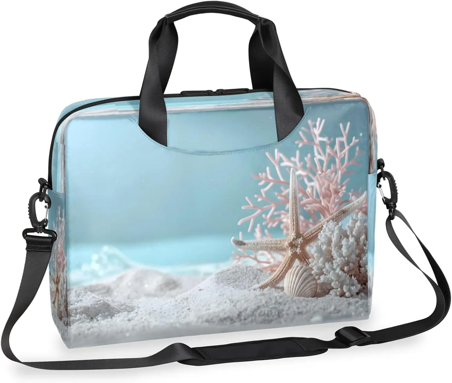 Laptop Shoulder Bag Compatible with Handle, Messenger Shoulder Case for Laptop or Tablet, Laptop Carrying Case