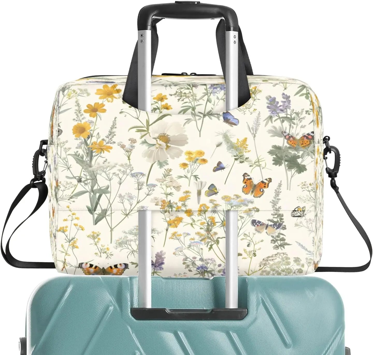 Laptop Shoulder Bag Compatible with Handle, Messenger Shoulder Case for Laptop or Tablet, Laptop Carrying Case