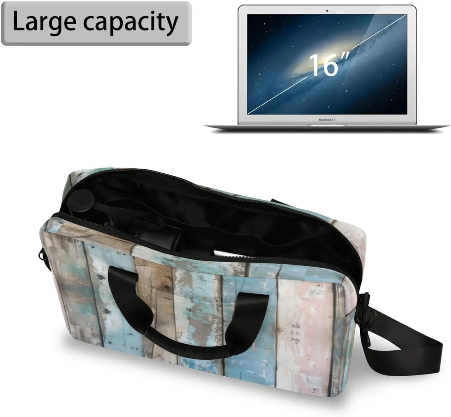 Laptop Shoulder Bag Compatible with Handle, Messenger Shoulder Case for Laptop or Tablet, Laptop Carrying Case