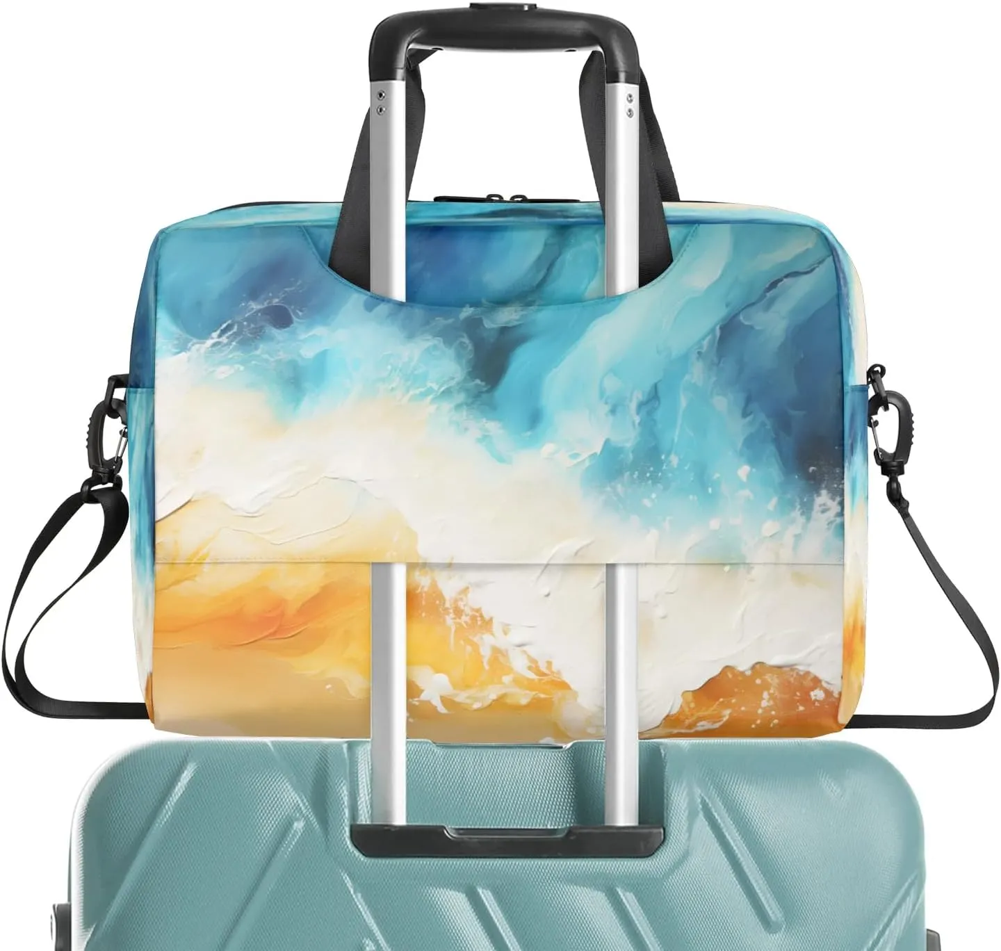 Laptop Shoulder Bag Compatible with Handle, Messenger Shoulder Case for Tablet, Laptop Carrying Case