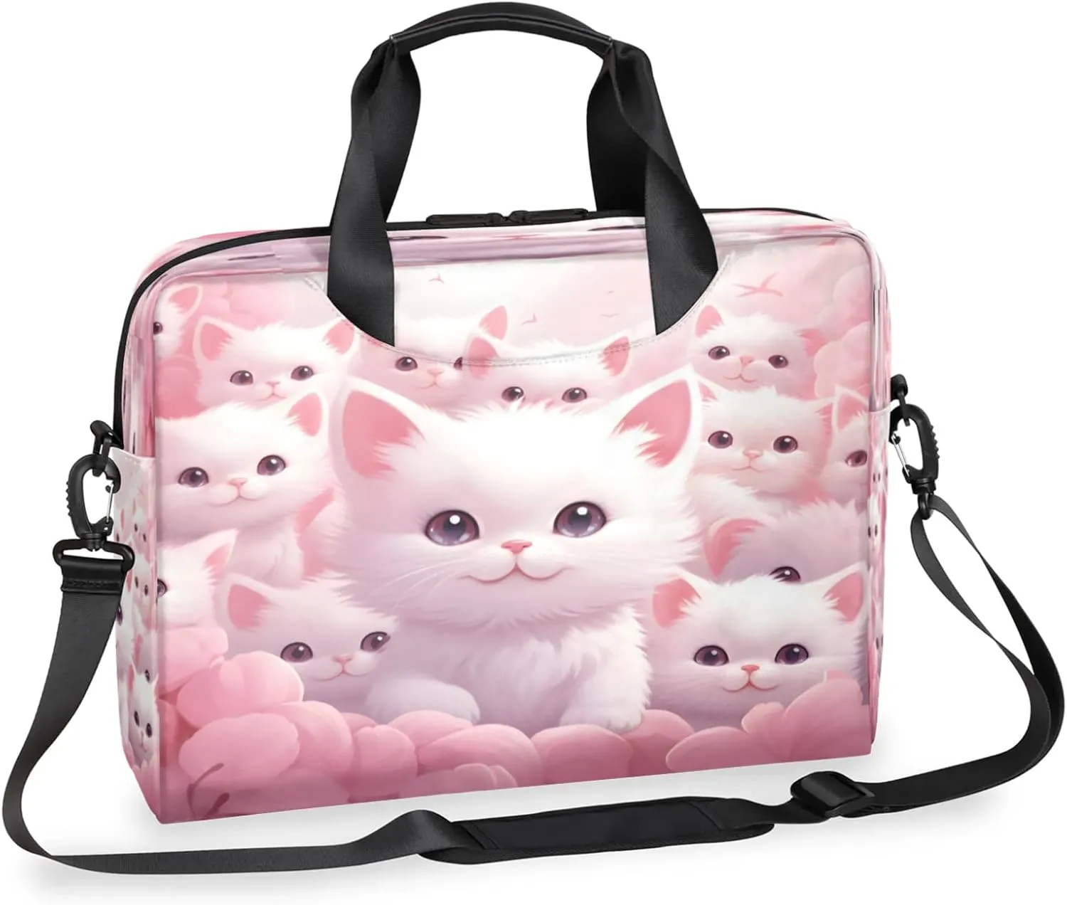 Laptop Shoulder Bag Compatible with Handle, Messenger Shoulder Case for Tablet, Laptop Carrying Case