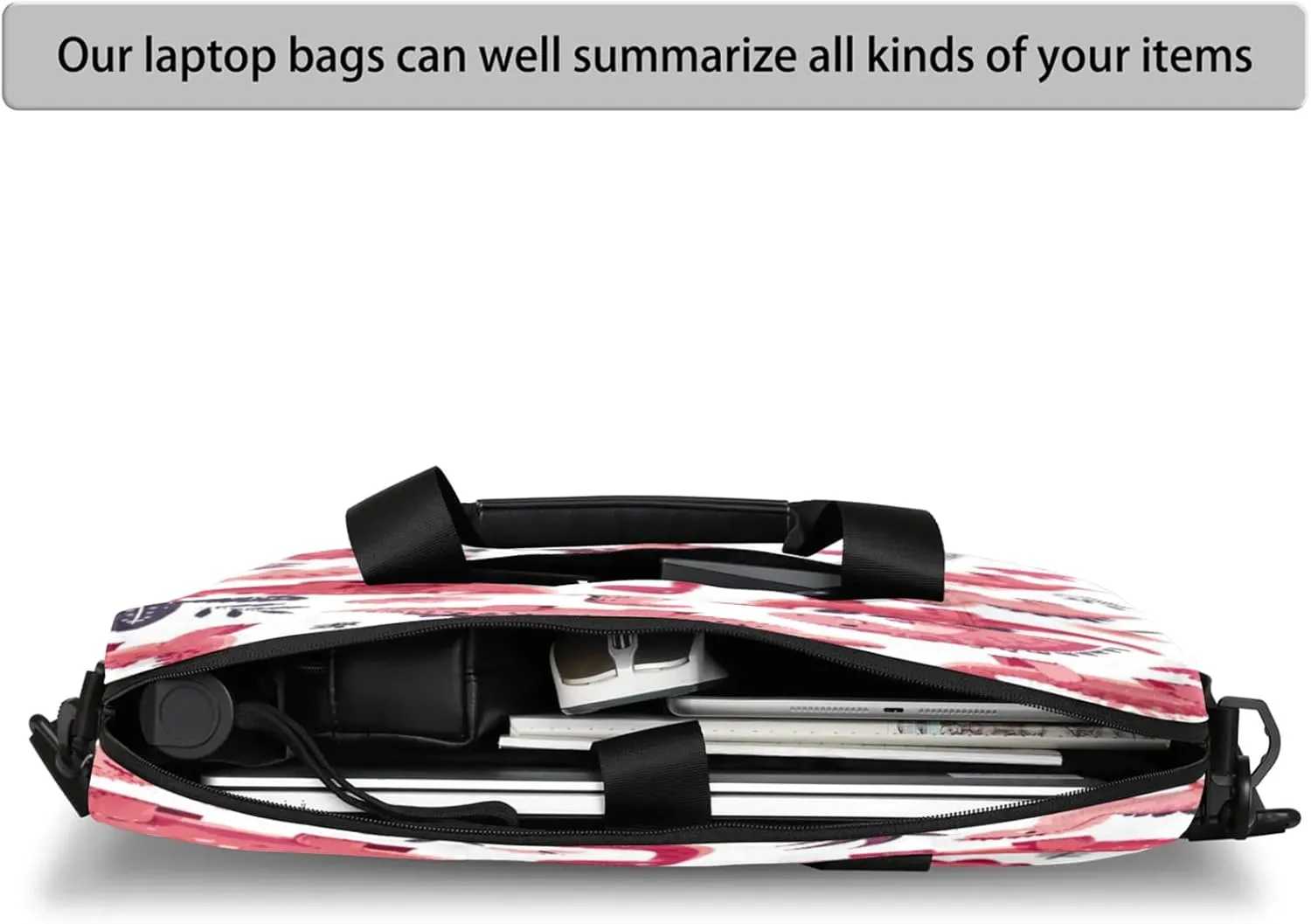 Laptop Shoulder Bag Compatible with Handle, Messenger Shoulder Case for Tablet, Laptop Carrying Case