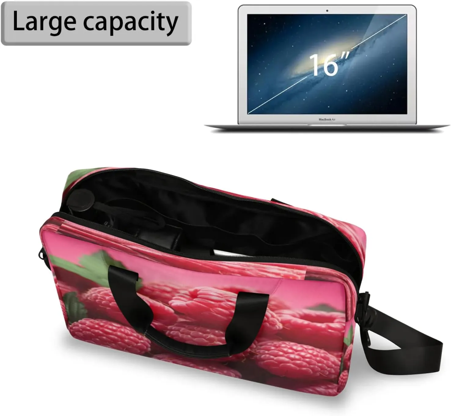 Laptop Shoulder Bag Compatible with Handle, Messenger Shoulder Case for Tablet, Laptop Carrying Case