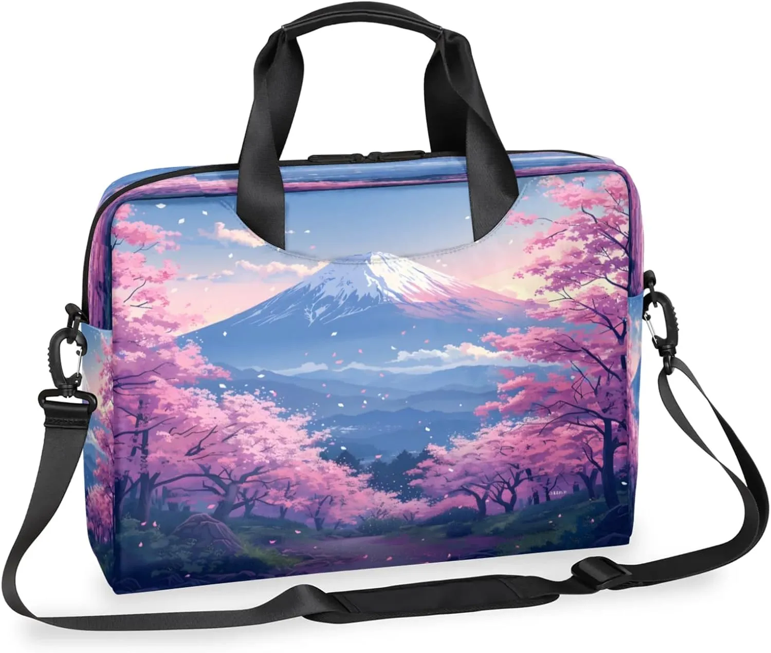 Laptop Shoulder Bag Compatible with Handle, Messenger Shoulder Case for Tablet, Laptop Carrying Case