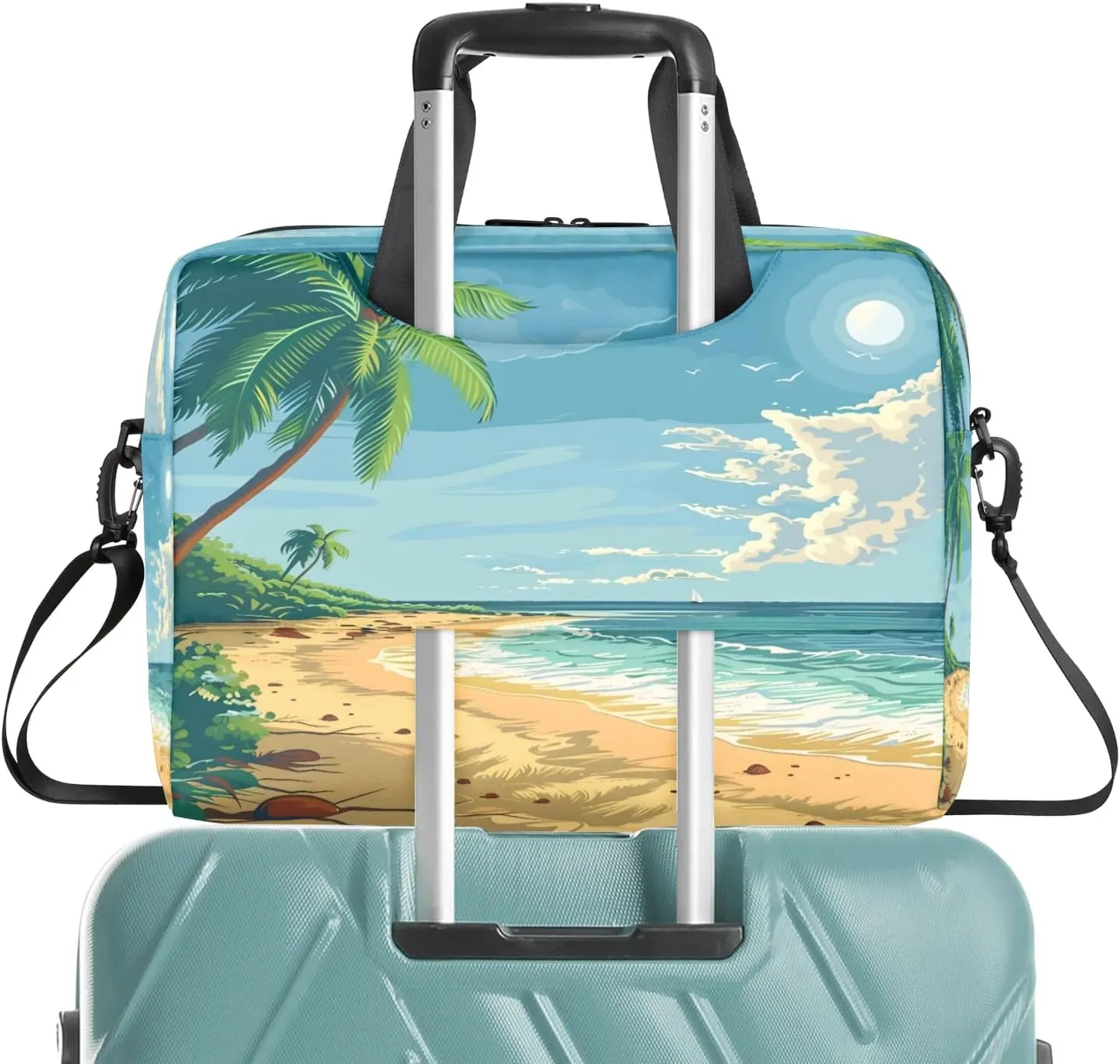 Laptop Shoulder Bag Compatible with Handle, Messenger Shoulder Case for Tablet, Laptop Carrying Case