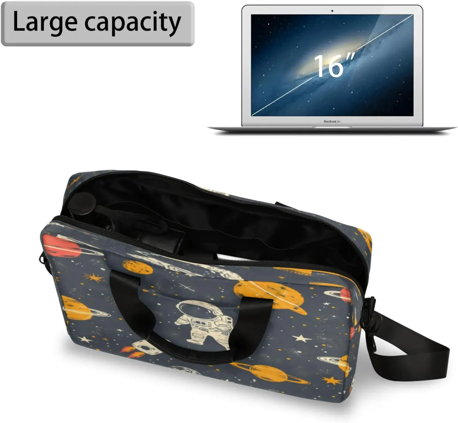 Laptop Shoulder Bag Compatible with Handle, Messenger Shoulder Case for Tablet, Laptop Carrying Case