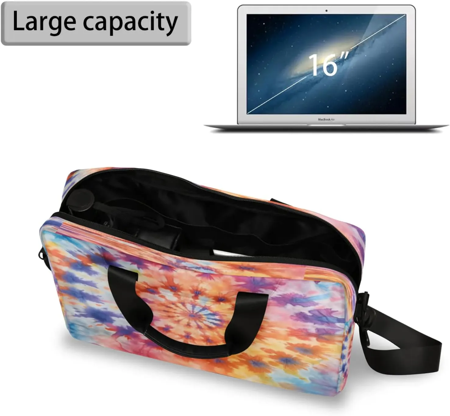 Laptop Shoulder Bag Compatible with Handle, Messenger Shoulder Case for Tablet, Laptop Carrying Case