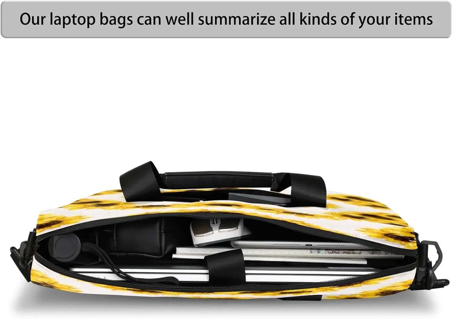 Laptop Shoulder Bag Compatible with Handle, Messenger Shoulder Case for Tablet, Laptop Carrying Case