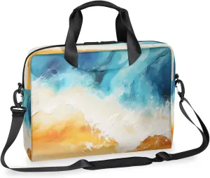 Laptop Shoulder Bag Compatible with Handle, Messenger Shoulder Case for Tablet, Laptop Carrying Case