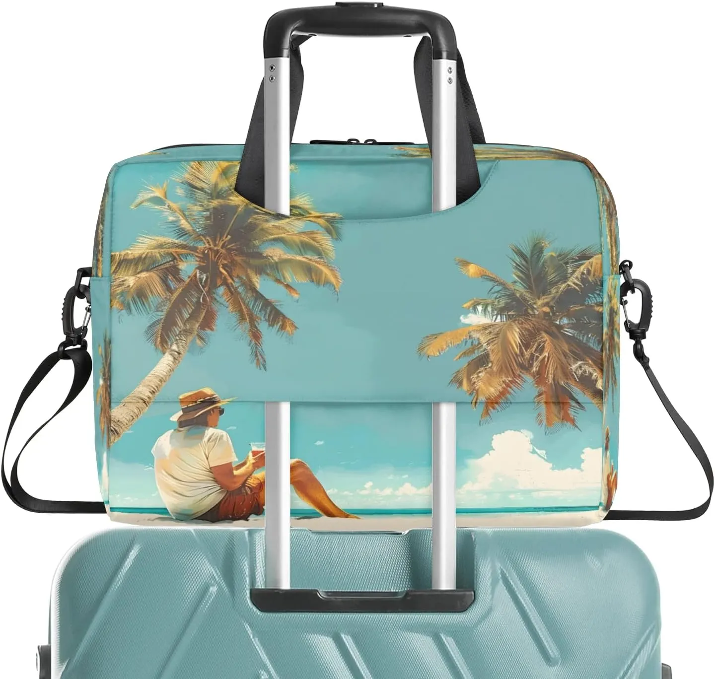 Laptop Shoulder Bag Compatible with Handle, Messenger Shoulder Case for Tablet, Laptop Carrying Case