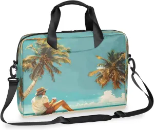 Laptop Shoulder Bag Compatible with Handle, Messenger Shoulder Case for Tablet, Laptop Carrying Case