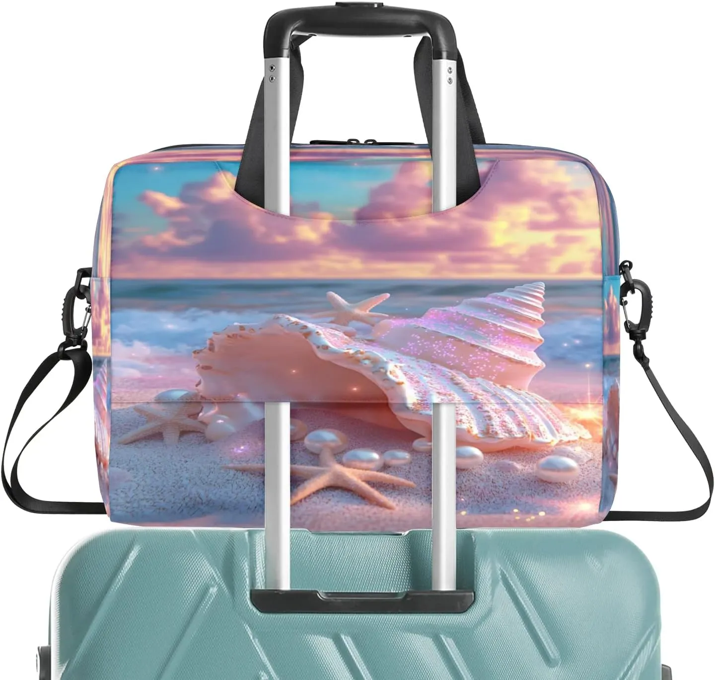 Laptop Shoulder Bag Compatible with Handle, Messenger Shoulder Case for Tablet, Laptop Carrying Case
