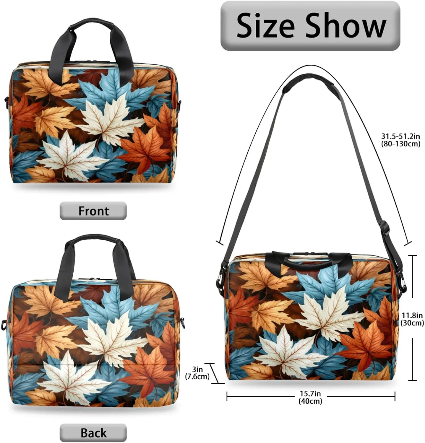 Laptop Shoulder Bag Compatible with Handle, Messenger Shoulder Case for Tablet, Laptop Carrying Case