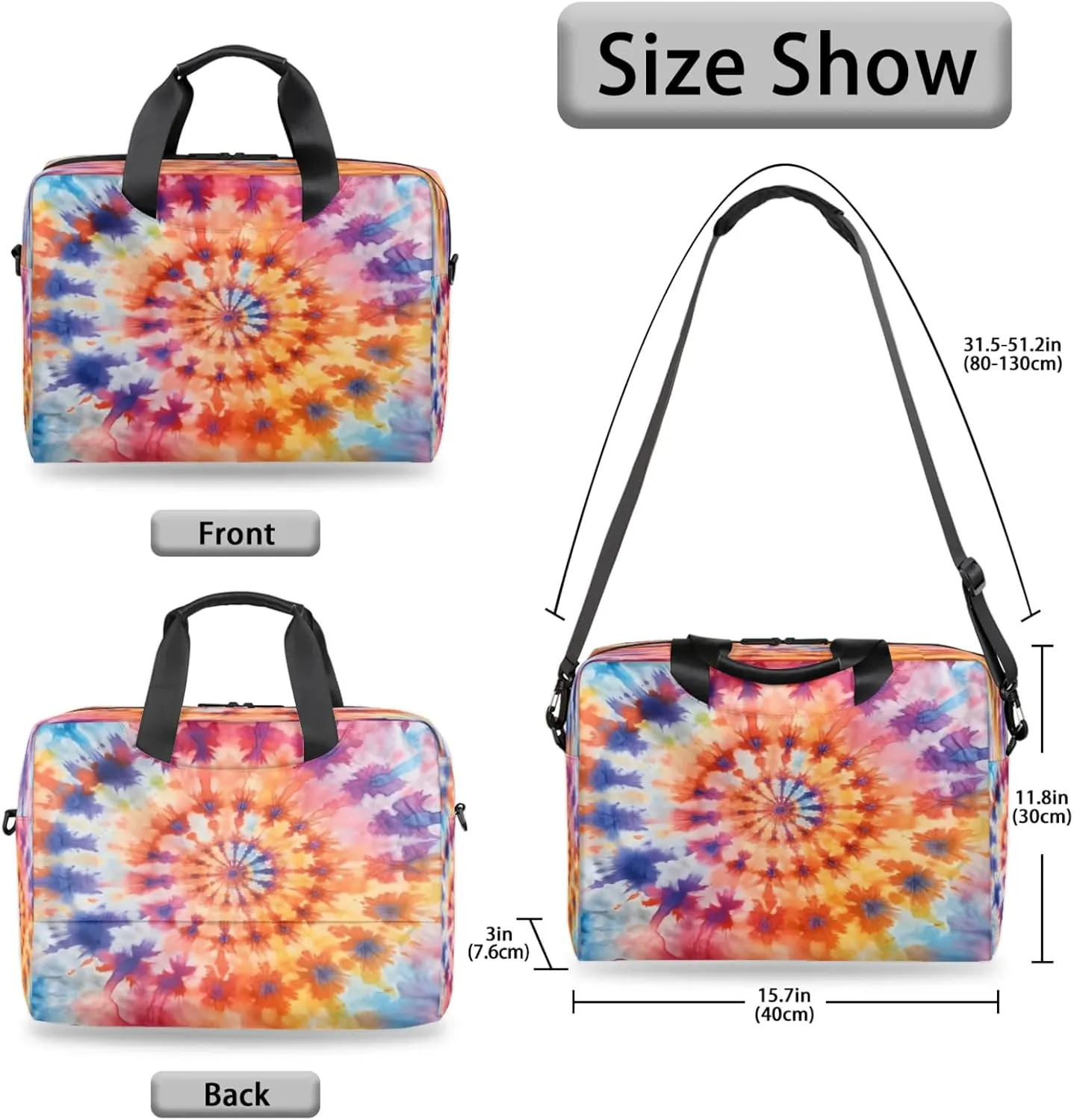 Laptop Shoulder Bag Compatible with Handle, Messenger Shoulder Case for Tablet, Laptop Carrying Case