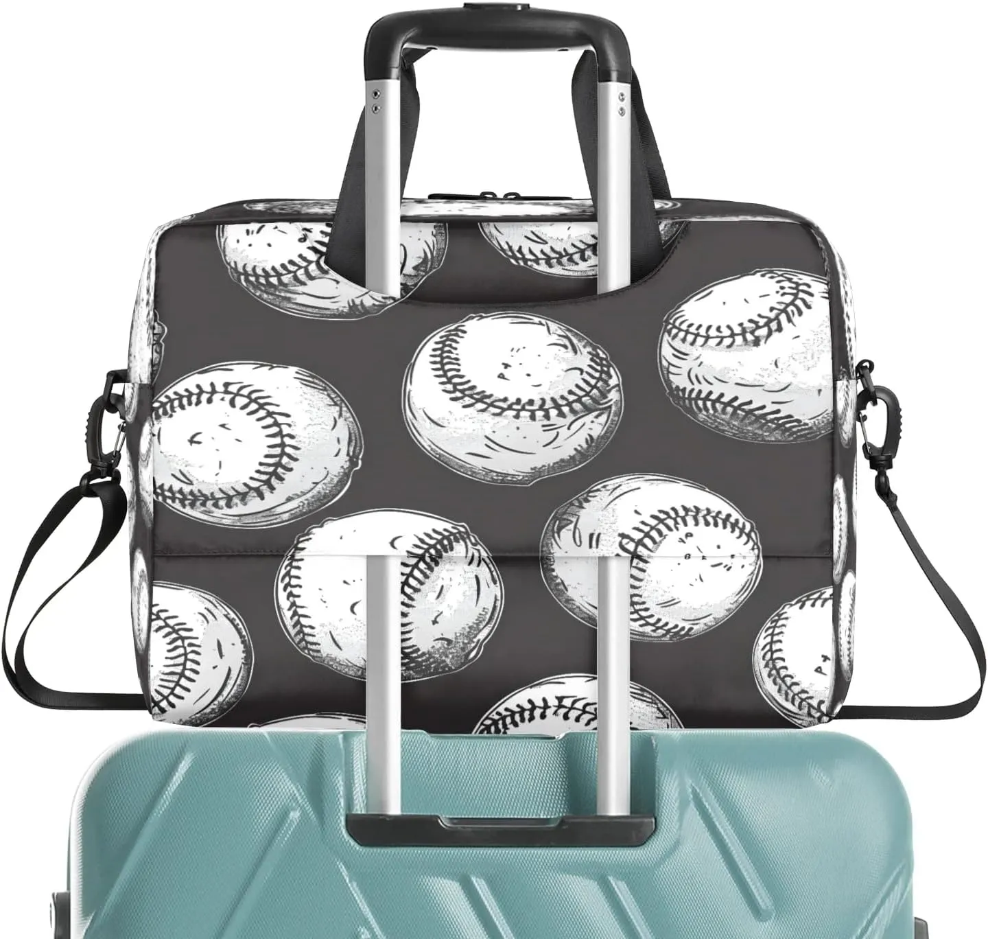 Laptop Shoulder Bag Compatible with Handle, Messenger Shoulder Case for Tablet, Laptop Carrying Case