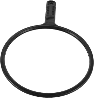 Large Surface Hairdressing Mirror Round Handle Salon Styling Makeup Mirror for Women