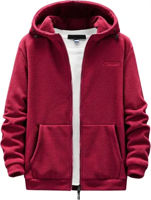 LCMTWX Mens Hoodies Pullover Solid Color Casual Sweater Hooded Sweater Jacket Heavyweight Fleece Hoodie Y2K Pullover Hoodie